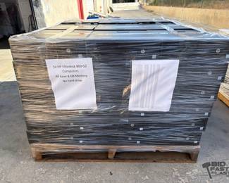 2500  54 HP EliteDesk 800 G2 Computers