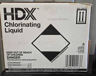 8160  HDX Chlorinating Liquid