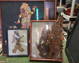 6036 Indonesian Wayang Kulit Collection