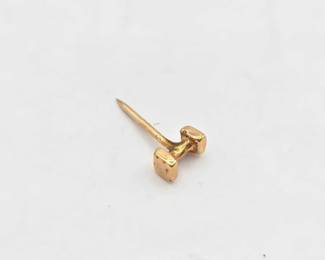 730  14k Gold Pin, 0.8g