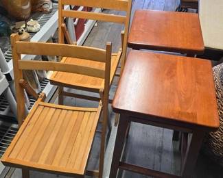 7018 Wooden Chairs