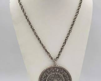 900  Sterling Silver Necklace, 125.4g