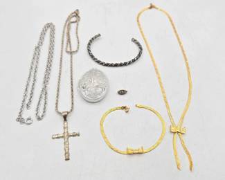 934  Sterling Silver Jewelry, 56.6g