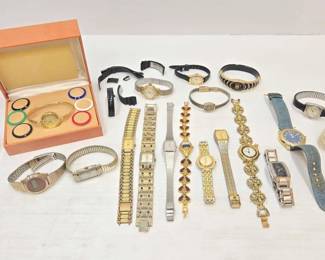 1158  18 Wrist Watches