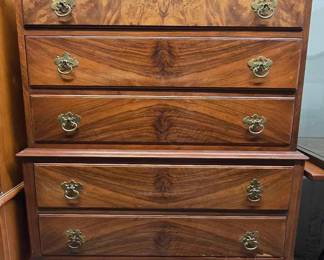 4508  Antique Wooden Dresser