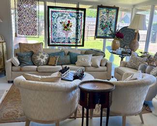 Furniture and stained glass