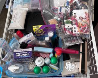 Envelope glue, mixed supplies 