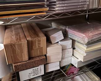 Blanks - cd’s, paper pads, pens, additional supplies 