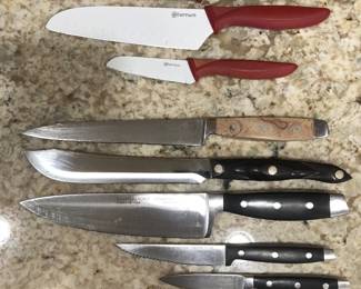 Hampton Bay and Aeternum kitchen knives