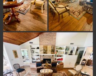 Gorgeous Family Room filled with elegant furnishings & decor