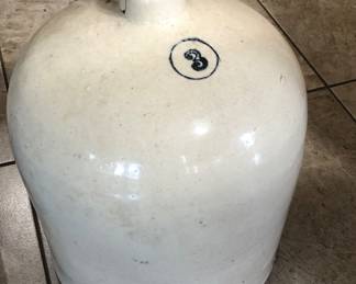 Number 3 salt glazed jug