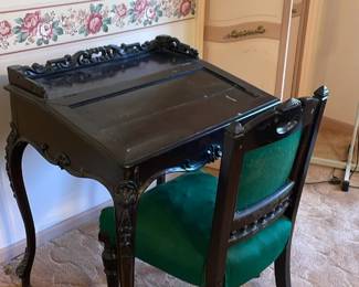 Vintage Desk and matching Chair