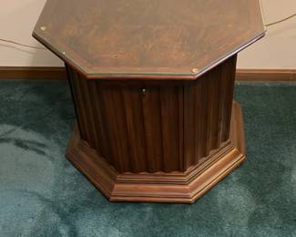 MCM Octagon End Table