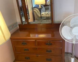 Vintage Dresser with Mirror