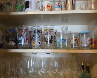 Vintage Glasses from the 70's & 80's