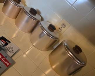 Mirro aluminum canister set
