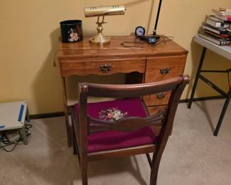 Small Desk with Chair