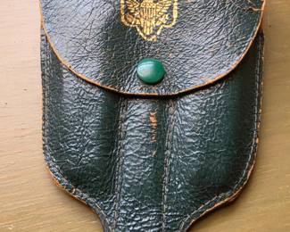 Girl Scouts Hobo Knife Spoon Fork Travel Camping Utensil Set Pocket WWII