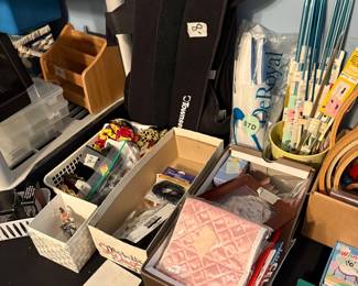 Sewing & miscellaneous items in Bedroom