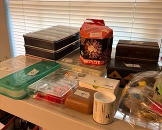 Miscellaneous items in bedroom