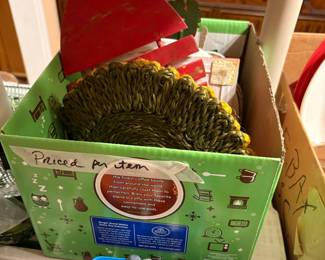 Miscellaneous items in kitchen
