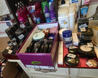 Master Bathroom - Make Up  & various other lotions etc.