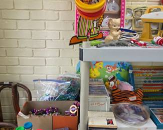 Sunroom - more vintage toys