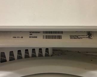 Info on Whirlpool Washer