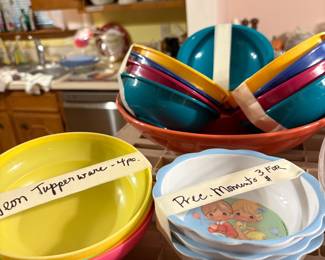 Kitchen items = bowl sets and more