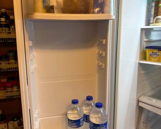 :eft side of LG refrigerator]