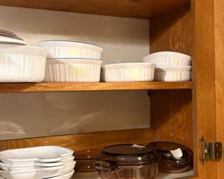 More burning ware & Pyrex 