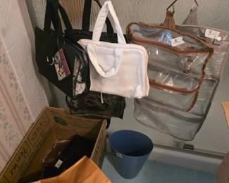 Master Bathroom - Small carryall for bathroom items