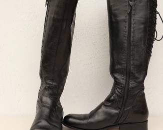 vintage leather boots