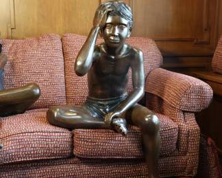 cast bronze sculpture