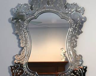 Venetian large mirror