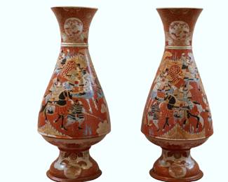 Satsuma vases