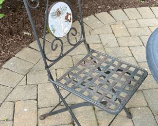 Table & 2 Chairs Bistro Set 