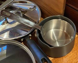 NICE Pots & Pans By Wolfgang Puck, All-Clad, Etc.