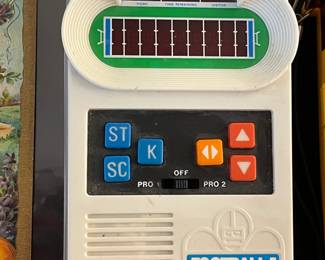 Vintage Football 2 Game By Mattel Electronics