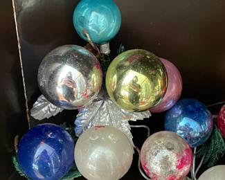 Antique Glass Ornaments
