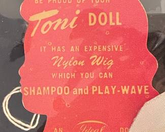 Vintage Doll Tag
