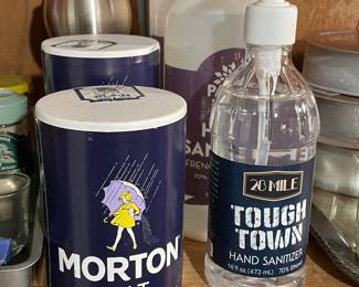 Morton Salt & Hand Sanitizer
