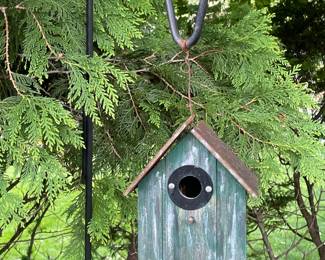 Decorative Garden Hook W/ Bird House