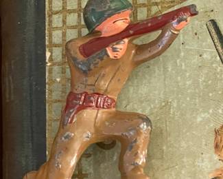 Antique Lead Soldier Figure
