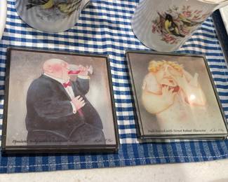 Humorous Wine Coasters