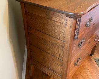 Antique Dresser W/ 3 Drawers