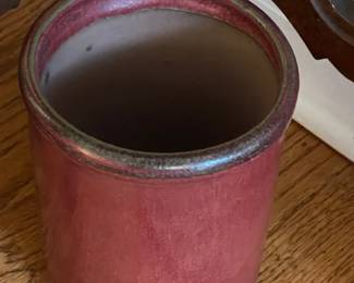 Decorative Pottery Style Crock