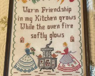 Handmade Needlepoint Artwork
