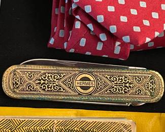 Antique Hermes Pocket Knife