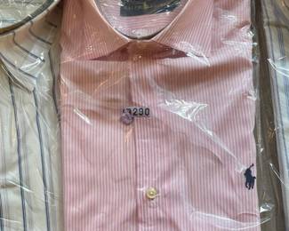 Assorted Men's Designer Dress Shirts (Michael Kors, Ralph Lauren, Brooks Brothers, Etc.)